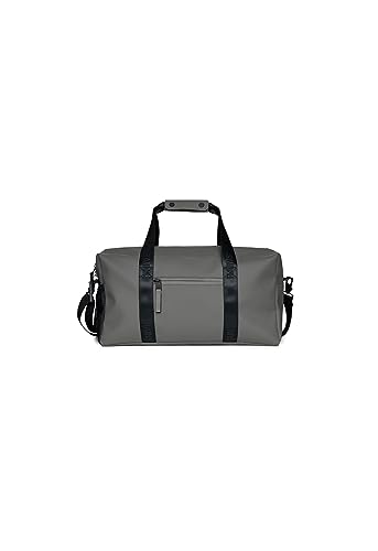 RAINS Trail Gym Bag - Waterproof Sports Bag for Men and Women - Bag for Sports, the Gym, Fitness (Grey)