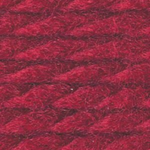 Lion Brand Yarn Wool-Ease Thick & Quick Yarn, Soft and Bulky Yarn for Knitting, Crocheting, and Crafting, 1 Skein, Cranberry (Pack of 2)