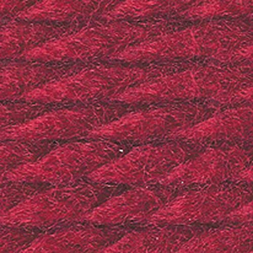 Lion Brand Yarn Wool-Ease Thick & Quick Yarn, Soft and Bulky Yarn for Knitting, Crocheting, and Crafting, 1 Skein, Cranberry (Pack of 2)