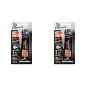 permatex 25228 the right stuff 90 minute black gasket maker, 3 oz, 1 count (pack of 2)