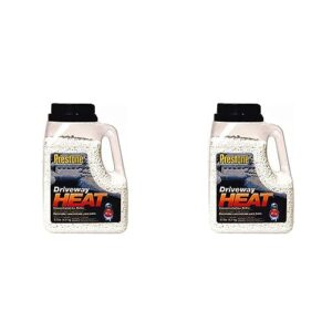 scotwood industries 9.5j-heat prestone driveway heat concentrated ice melter, 9.5-pound (pack of 2)