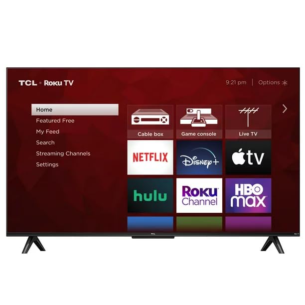 TCL 43S451 43-Inch Class 4 Series 4K Ultra HD HDR LED Smart TV HDR Game Mode Compatible with Alexa & Google Assistant (Renewed)