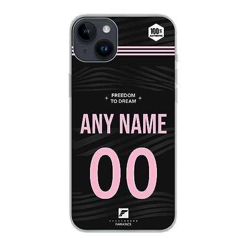 Football Phone Case Miami USA Away Customize Your Name and Number Silicone Transparent - Compatible iPhone and Samsung (Samsung Galaxy S21 Ultra)