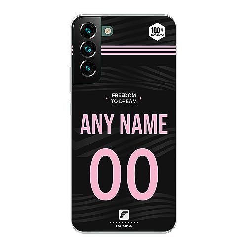 Football Phone Case Miami USA Away Customize Your Name and Number Silicone Transparent - Compatible iPhone and Samsung (Samsung Galaxy S21 Ultra)