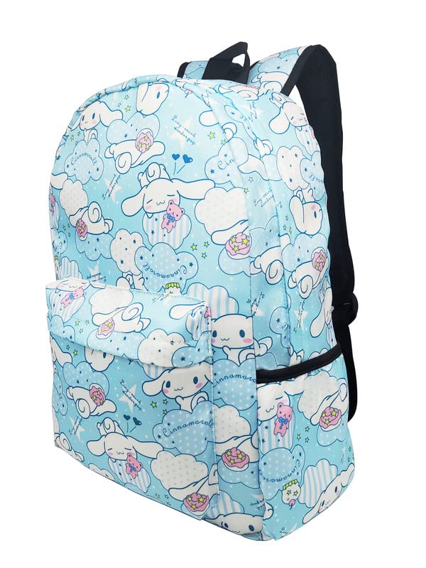 Back-packs for boys girl school-bag book-bags casual daypack laptop travel cute back-pack(School-bag + pendant + sticker)