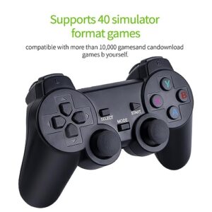 Retroplay- an All in One Retro Gaming Experience, Retro Play Game Console, Retro Play Game Stick, Retro Wand Classic Games,Retro Plug and Play Video Games for TV, 10000+ Games, 4K HDMI +2 Gamepads