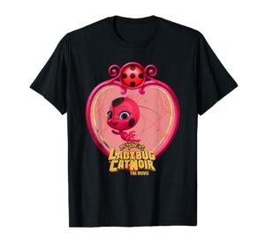 miraculous ladybug and cat noir the movie tikki t-shirt