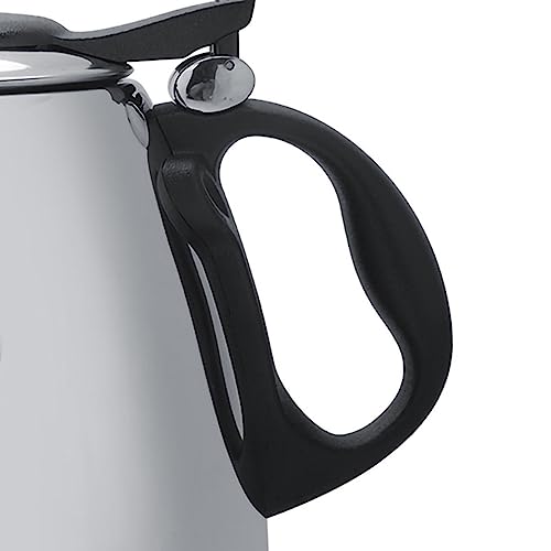 Tea Kettle Stovetop, 1.2l 1.5L Stainless Steel Stove top Teapot Tea Coffee Pot Kettle Heat Resistant Handle (1.5L)