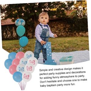 Abaodam Pink Balloons 80 Pcs balloon pink decor blue decor kids decor garland decor pink ballons baby baptism decorations christening day party supplies emulsion boy wreath Blue Balloons