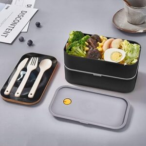 Mysterious Love Stone Adult Lunch Box, Bento Box, With Cutlery Set Of 3, 2 Compartments, Rectangular, Lunch Box For Adults