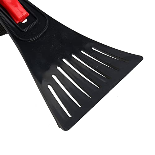 Astibym Car Snow Scraper, Snow Brush Shovel Practical 2 in 1 Simple Operation Sturdy High Strength for Vehicle