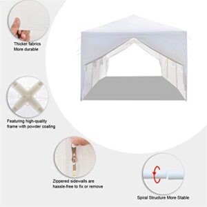 Susici 10x30 Outdoor Gazebo Canopy Party Tent with 8 Removable Sidewalls & Transparent Windows,Outside Gazebo Event Tent for Weddings, Birthdays, Garden Parties, and Backyard Patio BBQ Events