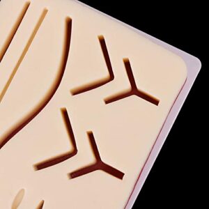 Anatomy Model Skeleton Model Silicone Human Skin Model Suture Practice Pad Surgical Practice Tool