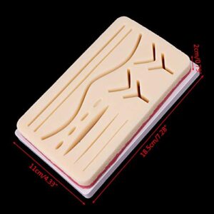 Anatomy Model Skeleton Model Silicone Human Skin Model Suture Practice Pad Surgical Practice Tool