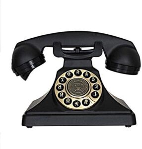 phone home phone desner retro phone/rotary dial telephone/retro style phone/vintage telephone/classic desk dialler landline phone vintage business office landline (button style) (button style b)