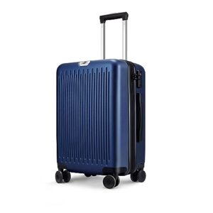 hard sided luggage with spinner wheels,expandable suitcases with tsa lock (20" carry-on, deep blue)…