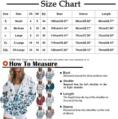 Lausiuoe Grey Zip Up Hoodie Women Oversized Tie Dye Print Hoodie Long Sleeve Drawstring Pullover Tops Loose Casual Sweatshirt For Women(S-XXL)