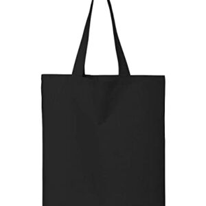 shop4ever Village Witch Halloween Trick or Treat Eco Cotton Tote Reusable Shopping Bag Black ECO 1