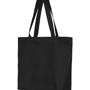 shop4ever Orange Jack O' Lantern Pumpkin Face Halloween Trick or Treat Heavy Canvas Tote with Zipper Reusable Shopping Bag Black ZIP 1