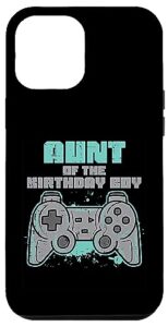 iphone 14 pro max aunt birthday boy gamer party family matching gift women case