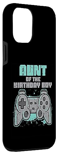 iPhone 14 Pro Max Aunt Birthday Boy Gamer Party Family Matching Gift Women Case