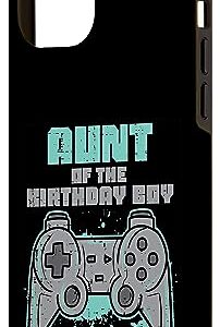 iPhone 14 Pro Max Aunt Birthday Boy Gamer Party Family Matching Gift Women Case