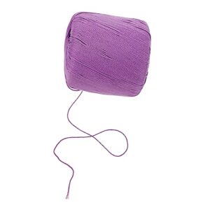 lightaotao 1 roll succulent lace thread purple yarn for crafts colored twine diy knitting thread diy craft rope macrame cord 4mm knitting crochet yarn diy rope cotton thread lace rope