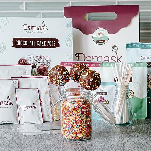 Classic Vanilla Cake Pop Kit - Milk Chocolate Coating