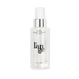 l'ange hair miraclé lightweight conditioning shine spray | infused with nourishing marula oil | lightweight & uv protectant | perfect for post-blowout | shine enhancing hair spray (4 fl oz)