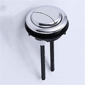 xxxdxdp flush toilet tank button round shape toilet push dual flush buttons bathroom accessories 70mm/48mm (size : b70mm)