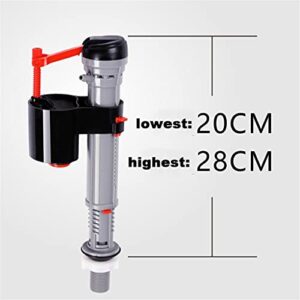 XXXDXDP Bathroom Shank Inlet Toilet Tool Float Adjustable Flush Push Button Water Valve Toilet Water Tank Filling Inlet Valves