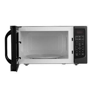 1.6 Cu.ft Black Stainless Steel Digital Microwave Oven