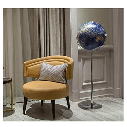 practical Globe Floor Globe With Metal Stand World Globe Rechargeable Touch Lamp Geographic Globes For Office Living Room Globes Educational Tools