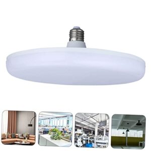 OSALADI 1Pc LED Flying Saucer Light Ceiling Chandelier Round Chandelier Ceiling Flush Mount Light Fixture Flat Lighting Fixture Hanging Lamp Lantern Retro Single Light Round Ceiling Lamp