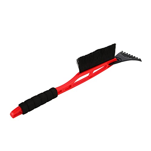 xwyebo Ultimate Car Snow and Ice Removal Kit: Durable Red Scraper, Brush, and Shovel for Winter Conditions