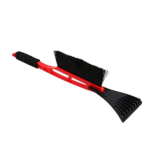 xwyebo Ultimate Car Snow and Ice Removal Kit: Durable Red Scraper, Brush, and Shovel for Winter Conditions