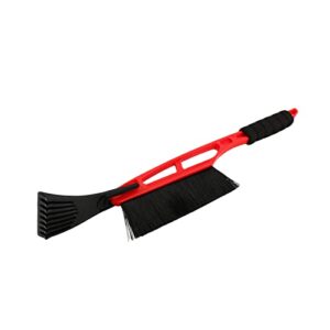 xwyebo Ultimate Car Snow and Ice Removal Kit: Durable Red Scraper, Brush, and Shovel for Winter Conditions