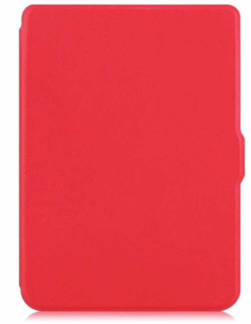 Smart Cover Case Suitable for Kobo Clara HD 2018 Ebook Sleeve Pouch Shell E-Reader Skin Protector (Color : Red)