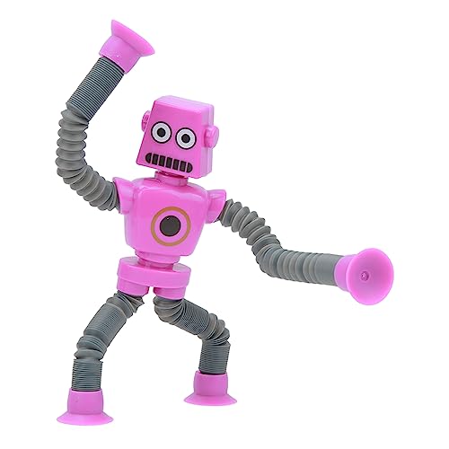 Telescopic Suction Cup Robot Toy,idget Toys Robot Party Favors for Anxiety Kids