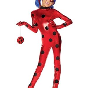 Spirit Halloween Miraculous Ladybug Kids Ladybug Costume Deluxe - M | Officially Licensed | Miraculous Ladybug Outfit