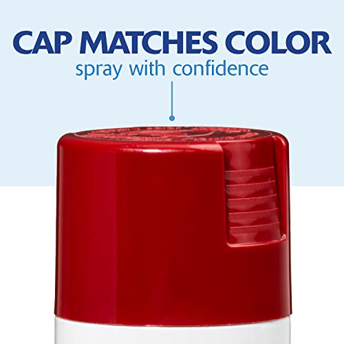Rust-Oleum 249116 Painter's Touch 2X Ultra Cover Spray Paint, 12 oz, Gloss Colonial Red (Pack of 2)