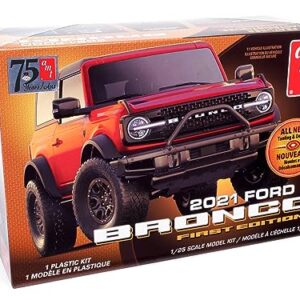 Skill 2 Model Kit 2021 Bronco First Edition 1/25 Scale Model by AMT AMT1343M