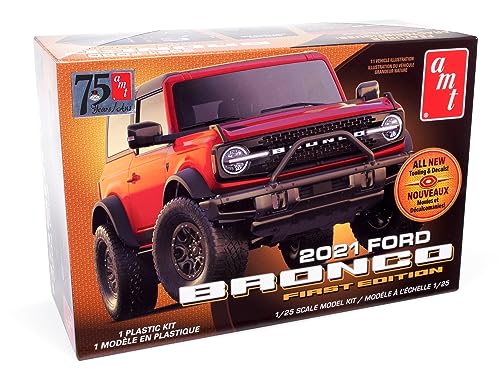 Skill 2 Model Kit 2021 Bronco First Edition 1/25 Scale Model by AMT AMT1343M