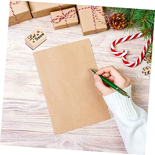 NOLITOY 3pcs Christmas Snowflake Stamp Art Craft Stamp Wooden Christmas Stamp DIY Scrapbook Wooden Stamps Wood Snow Seal Christmas Diary Stamp Diary Scrapbook Stamp self Made The Sign