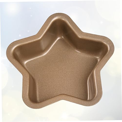 Abaodam 3 pcs round baking pan cake mold muffin top pans for baking wedding cake plates cakesicles mold star bread pan star Loaf Pan baking pans for oven pastry pie baking cup cake pan