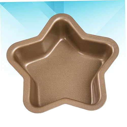 Abaodam 3 pcs round baking pan cake mold muffin top pans for baking wedding cake plates cakesicles mold star bread pan star Loaf Pan baking pans for oven pastry pie baking cup cake pan