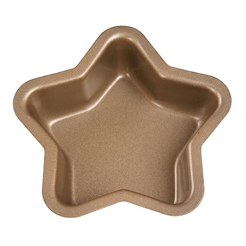 Abaodam 3 pcs round baking pan cake mold muffin top pans for baking wedding cake plates cakesicles mold star bread pan star Loaf Pan baking pans for oven pastry pie baking cup cake pan