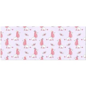 veundei 3 pack gift wrapping paper bundle little princess dogs wrapping paper roll packing paper gift wrap for birthdays, weddings, party, holiday, baby shower, 58 x22.8 inch (9.18.sq.ft) per roll