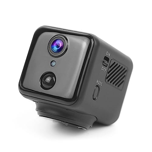 Smala Rotate Mini Camera Plastic Rotate Camera Two-Way Intercom Ultra Small Cam Night Vision Wireless Indoor Camera Low Power Consumption