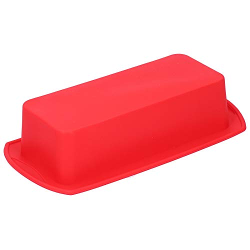 2Pcs Rectangle Cake Pan Bread,NonStick Baking,Baking Tool 2lb Cake Moulds Accessory Red,for Homemade Cake, Bread, Meatloaf and Quiche